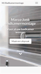 Mobile Screenshot of mj-badkamermontage.nl
